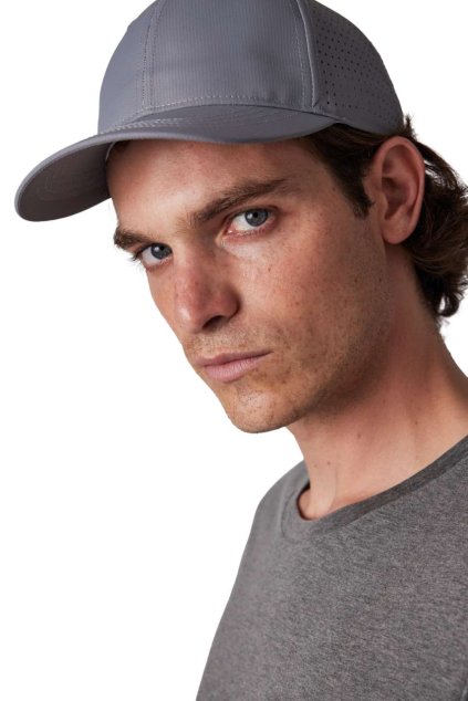 PERFORATED PANEL CAP - 6 PANELS Black (Vyberte barvu černá, Velikost U)