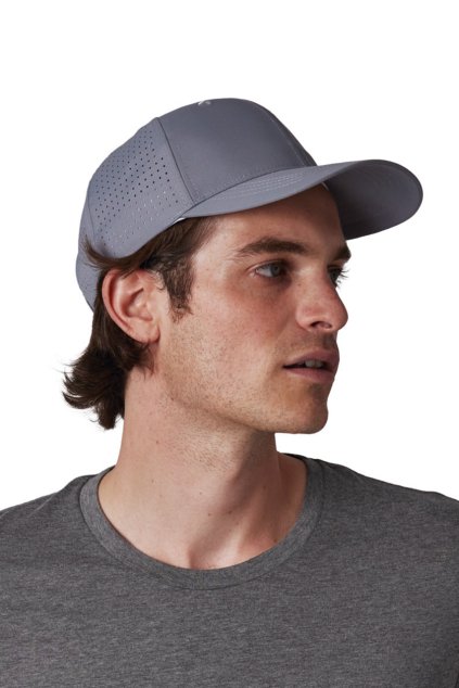 PERFORATED PANEL CAP - 6 PANELS Black (Vyberte barvu černá, Velikost U)