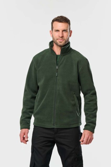 FULL ZIP MICROFLEECE JACKET Navy (Vyberte barvu námořnická modrá, Velikost S)
