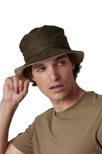 VOYAGER - BUCKET HAT Beige (Vyberte barvu béžová, Velikost U)
