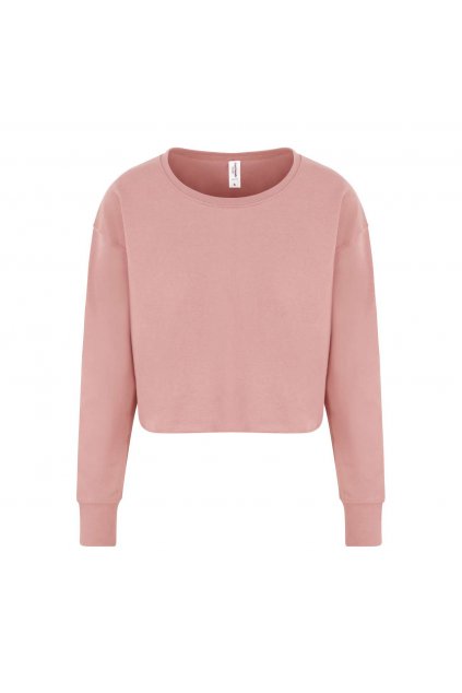 WOMEN'S CROPPED SWEAT Arctic White (Vyberte barvu arktická bílá, Velikost XXS)