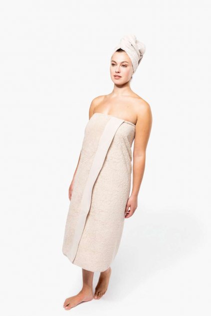 ORGANIC BEACH TOWEL Black (Vyberte barvu černá, Velikost U)