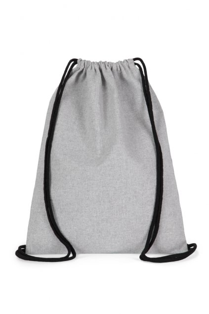 SMALL RECYCLED BACKPACK WITH DRAWSTRING Black Night (Vyberte barvu Black Night, Velikost U)