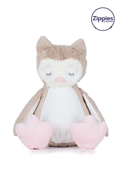 ZIPPIE OWL Light Brown (Vyberte barvu světle hnědá, Velikost U)