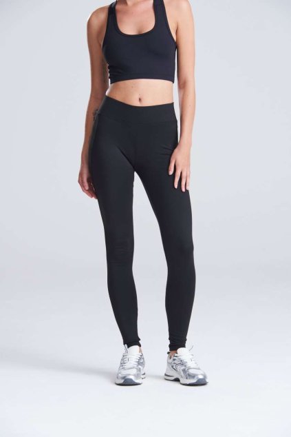 WOMEN'S COOL ATHLETIC PANT Jet Black/Sapphire Blue (Vyberte barvu tryskáčově černá / safírová modrá, Velikost XS)