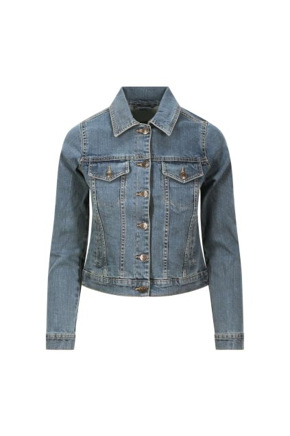 OLIVIA DENIM JACKET Light Blue Wash (Vyberte barvu Světle modrá sepraná, Velikost XS)
