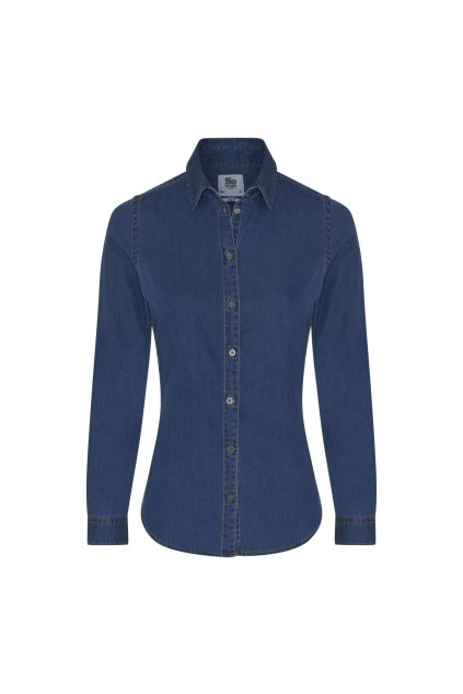 LUCY DENIM SHIRT Black (Vyberte barvu černá, Velikost XS)