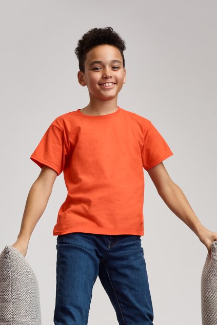 SOFTSTYLE<SUP>®</SUP> YOUTH T-SHIRT Black (Vyberte barvu černá, Velikost L)