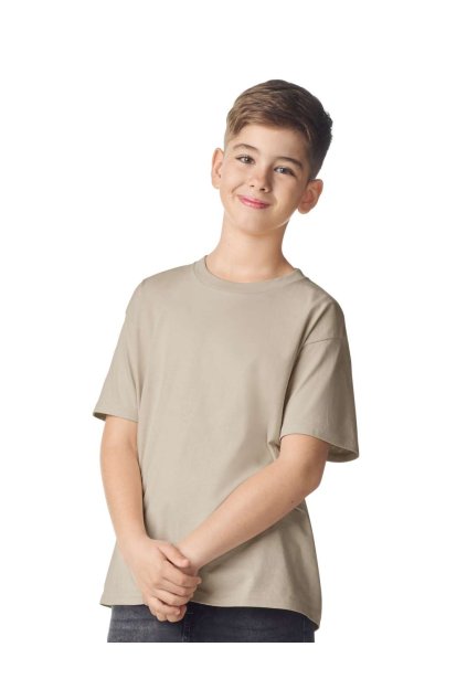 SOFTSTYLE<SUP>™</SUP> YOUTH T-SHIRT Black (Vyberte barvu černá, Velikost L)