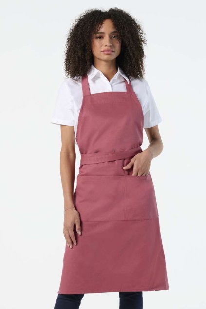 SOL'S GAMMA - BIB APRON WITH POCKETS Black (Vyberte barvu černá, Velikost U)