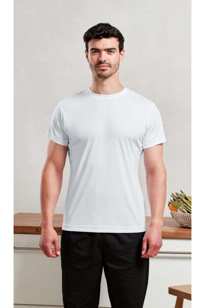 COOLCHECKER® CHEF’S T-SHIRT (MESH BACK) Black (Vyberte barvu černá, Velikost XS)