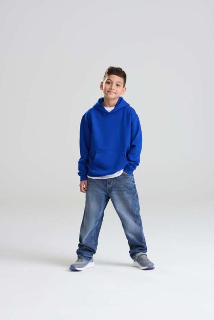 KIDS HOODIE Jet Black (Vyberte barvu tryskáčově černá, Velikost 5/6)