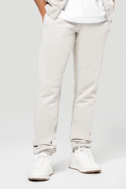 MEN’S ECO-FRIENDLY FLEECE PANTS Black (Vyberte barvu černá, Velikost S)