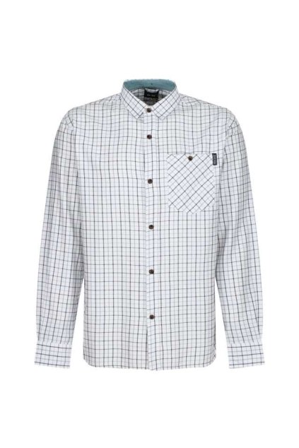 TATTERSALL CHECK SHIRT Blue Check (Vyberte barvu Blue Check, Velikost S)