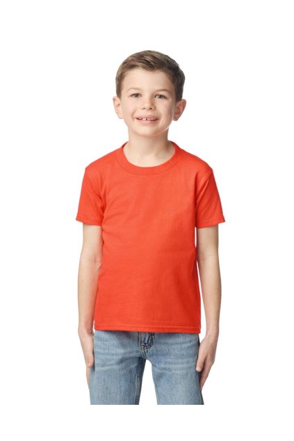 SOFTSTYLE™ MIDWEIGHT YOUTH T-SHIRT White (Vyberte barvu bílá, Velikost XS)