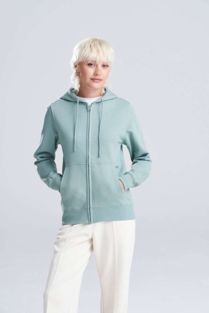 WOMEN'S COLLEGE ZOODIE Deep Black (Vyberte barvu hlubinná černá, Velikost XS)