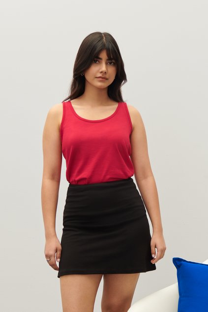 SOFTSTYLE<SUP>®</SUP> LADIES' TANK TOP Black (Vyberte barvu černá, Velikost S)