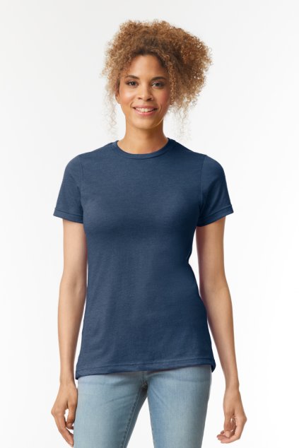 SOFTSTYLE® CVC WOMEN'S T-SHIRT White (Vyberte barvu bílá, Velikost 2XL)