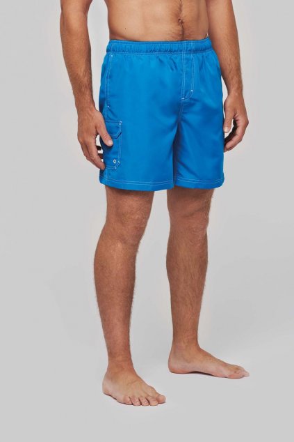 SWIM SHORTS Aqua Blue (Vyberte barvu vodní modrá, Velikost XS)