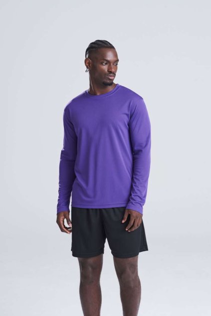 LONG SLEEVE COOL T Arctic White (Vyberte barvu arktická bílá, Velikost S)