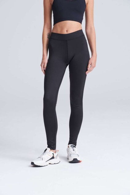 WOMEN'S COOL WORKOUT LEGGING Jet Black (Vyberte barvu tryskáčově černá, Velikost XS)