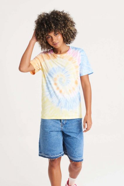 Unisex veselé batikované tričko TIE-DYE