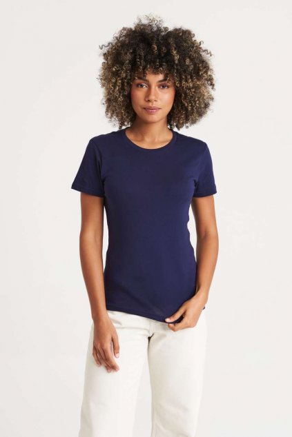 THE 100 WOMEN'S T Heather Grey (Vyberte barvu šedá žíhaná, Velikost XS)