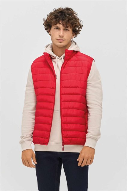 SOL'S STREAM BW MEN - LIGHTWEIGHT BODYWARMER Black (Vyberte barvu černá, Velikost S)