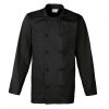 ‘CUISINE' LONG SLEEVE CHEF’S JACKET Black (Vyberte barvu černá, Velikost XS)