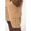 MEN'S MULTIPOCKET BERMUDA SHORTS Camel (Vyberte barvu velbloudí hnědá, Velikost 38)
