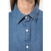 LADIES’ DENIM SHIRT Chambray Blue (Vyberte barvu chambray modrá, Velikost M)