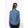 LADIES’ DENIM SHIRT Chambray Blue (Vyberte barvu chambray modrá, Velikost M)