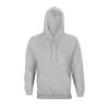 SOL'S CONDOR - UNISEX HOODED SWEATSHIRT Ash (Vyberte barvu popelová šedá, Velikost S)