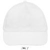 SOL'S BUZZ - FIVE PANEL CAP White (Vyberte barvu bílá, Velikost U)