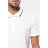 MEN'S SHORT-SLEEVED POLO SHIRT Navy/Red/White (Vyberte barvu námořnická modrá / červená / bílá, Velikost S)