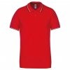 MEN'S SHORT-SLEEVED POLO SHIRT Navy/Red/White (Vyberte barvu námořnická modrá / červená / bílá, Velikost S)