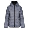 WOMENS HOODED PACKAWAY FIREDOWN JACKET Black/Black (Vyberte barvu černá / černá, Velikost S)