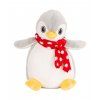 ZIPPIE PENGUIN Grey/White (Vyberte barvu šedá / bílá, Velikost U)