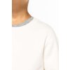 KIDS' ECO-FRIENDLY ROUND NECK SWEATSHIRT Ivory (Vyberte barvu slonovinová béžová, Velikost 6/8)