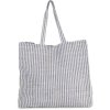 JUCO STRIPED SHOPPER BAG Iris Blue/Natural (Vyberte barvu kosatcová modrá / přírodní, Velikost U)