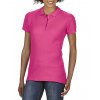 SOFTSTYLE<SUP>®</SUP> LADIES' DOUBLE PIQUÉ POLO Black (Vyberte barvu černá, Velikost M)
