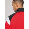 ADULT ZIPPED TRACKSUIT JACKET Sporty Red/Black (Vyberte barvu sportovní červená / černá, Velikost XS)