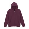 SOFTSTYLE™ MIDWEIGHT FLEECE ADULT FULL ZIP HOODED SWEATSHIRT Sand (Vyberte barvu písková, Velikost S)