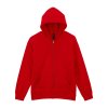 SOFTSTYLE™ MIDWEIGHT FLEECE ADULT FULL ZIP HOODED SWEATSHIRT Sand (Vyberte barvu písková, Velikost S)