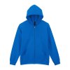 SOFTSTYLE™ MIDWEIGHT FLEECE ADULT FULL ZIP HOODED SWEATSHIRT Sand (Vyberte barvu písková, Velikost S)