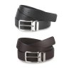 CLASSIC BELT IN FULL GRAIN LEATHER - 30MM Black (Vyberte barvu černá, Velikost U)