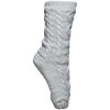 SHERPA-LINED LOUNGE SOCKS Angora Melange (Vyberte barvu angora béžová melír, Velikost U)