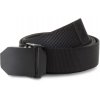NYLON CANVAS BELT Dark Grey/Black (Vyberte barvu tmavě šedá / černá, Velikost U)