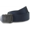 NYLON CANVAS BELT Dark Grey/Black (Vyberte barvu tmavě šedá / černá, Velikost U)