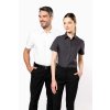LADIES' SHORT-SLEEVED COTTON POPLIN SHIRT Zinc (Vyberte barvu zinek šedá, Velikost S)